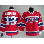 youth nhl montreal canadiens #13 cammalleri red