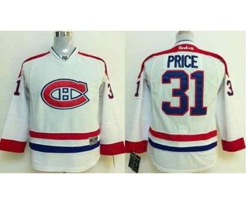 youth nhl montreal canadiens #31 Carey Price white