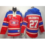 nhl jerseys montreal canadiens #27 galchenyuk red[pullover hooded sweatshirt]