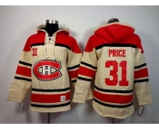 nhl jerseys montreal canadiens #31 price red-cream[pullover hooded sweatshirt]