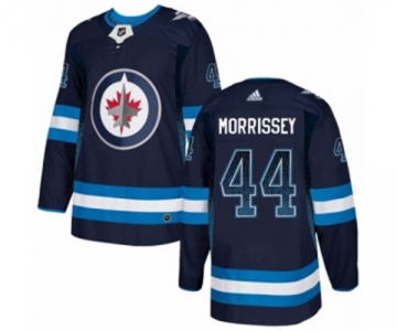 Adidas Winnipeg Jets #44 Josh Morrissey Authentic Navy Blue Drift Fashion NHL Jersey