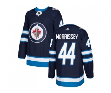 Men Adidas Winnipeg Jets #44 Josh Morrissey Navy Blue Home Authentic Stitched NHL Jersey