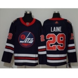 Men's Jets #29 Patrik Laine Navy Blue Authentic 2019 Heritage Classic Stitched Hockey Jersey