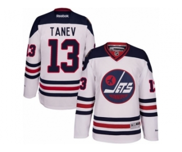 Men's Reebok Winnipeg Jets #13 Brandon Tanev Authentic White 2016 Heritage Classic NHL Jersey