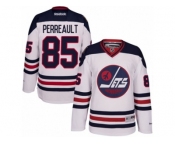 Men's Reebok Winnipeg Jets #85 Mathieu Perreault Authentic White 2016 Heritage Classic NHL Jersey