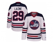 Men's Winnipeg Jets #29 Patrik Laine White 2016 Heritage Classic NHL Jersey