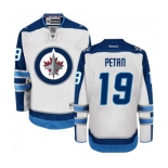 Reebok Winnipeg Jets #19 Nic Petan Authentic White Away NHL Jersey