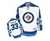 Reebok Winnipeg Jets #33 Dustin Byfuglien Authentic White Away NHL Jersey