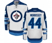 Reebok Winnipeg Jets #44 Josh Morrissey Authentic White Away NHL Jersey