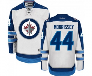 Reebok Winnipeg Jets #44 Josh Morrissey Authentic White Away NHL Jersey