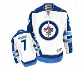 Reebok Winnipeg Jets #7 Keith Tkachuk Authentic White Away NHL Jersey