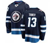 Winnipeg Jets #13 Brandon Tanev Fanatics Branded Navy Blue Home Breakaway NHL Jersey