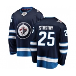 Winnipeg Jets #25 Paul Stastny Fanatics Branded Navy Blue Home Breakaway NHL Jersey