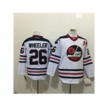 Winnipeg Jets #26 Blake Wheeler Stitched White NHL Jersey