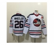 Winnipeg Jets #26 Blake Wheeler Stitched White NHL Jersey