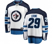 Winnipeg Jets #29 Patrik Laine Fanatics Branded White Away Breakaway NHL Jersey