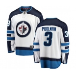 Winnipeg Jets #3 Tucker Poolman Fanatics Branded White Away Breakaway NHL Jersey