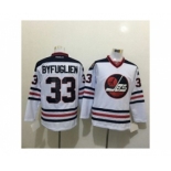 Winnipeg Jets #33 Dustin Byfuglien Stitched White NHL Jersey