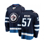 Winnipeg Jets #57 Tyler Myers Fanatics Branded Navy Blue Home Breakaway NHL Jersey