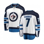 Winnipeg Jets #7 Ben Chiarot Fanatics Branded White Away Breakaway NHL Jersey