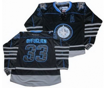 nhl Jets #33 Byfuglien black