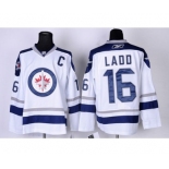 nhl Winnipeg Jets #16 Andrew Ladd White New Jersey