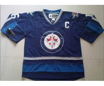 nhl jerseys winnipeg jets #16 ladd blue(C patch)