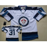 nhl jerseys winnipeg jets #31 prvelec white 2011 new