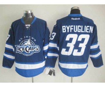 nhl jerseys winnipeg jets #33 byfuglien blue 2012 new