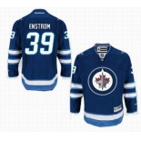 nhl jerseys winnipeg jets #39 enstrom blue 2011 new