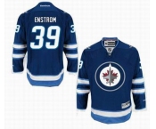 nhl jerseys winnipeg jets #39 enstrom blue 2011 new