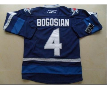 nhl jerseys winnipeg jets #4 bogosian blue 2012 new