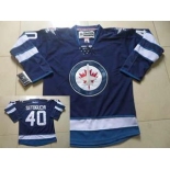 nhl jerseys winnipeg jets #40 setoguchi blue