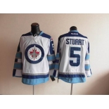 nhl jerseys winnipeg jets #5 stuart white 2011 new