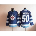 nhl jerseys winnipeg jets #50 mrson blue 2011 new