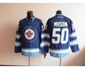 nhl jerseys winnipeg jets #50 mrson blue 2011 new