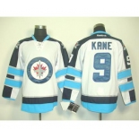 nhl jerseys winnipeg jets #9 kane white 2011 new