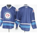 nhl jerseys winnipeg jets blank blue 2012 new