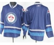 nhl jerseys winnipeg jets blank blue 2012 new