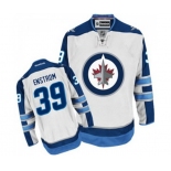 Women Reebok Winnipeg Jets #39 Tobias Enstrom Authentic White Away NHL Jersey