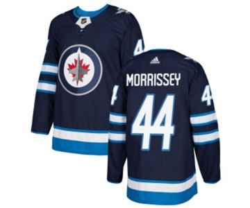 Youth Adidas Winnipeg Jets #44 Josh Morrissey Authentic Navy Blue Home NHL Jersey