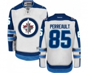 Youth Reebok Winnipeg Jets #85 Mathieu Perreault Authentic White Away NHL Jersey