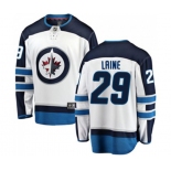 Youth Winnipeg Jets #29 Patrik Laine Fanatics Branded White Away Breakaway NHL Jersey