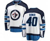 Youth Winnipeg Jets #40 Joel Armia Fanatics Branded White Away Breakaway NHL Jersey