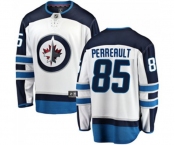 Youth Winnipeg Jets #85 Mathieu Perreault Fanatics Branded White Away Breakaway NHL Jersey