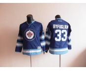 youth nhl jerseys winnipeg jets #33 byfuglien blue