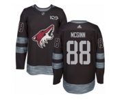 Men's Adidas Arizona Coyotes #88 Jamie McGinn Authentic Black 1917-2017 100th Anniversary NHL Jersey