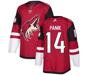 Men's Coyotes #14 Richard Panik Maroon Home Stitched Hockey Jersey