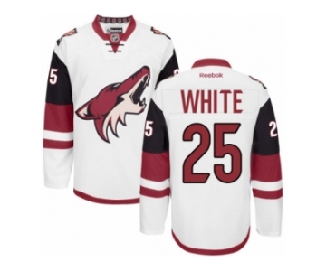 Men's Reebok Arizona Coyotes #25 Ryan White Authentic White Away NHL Jersey