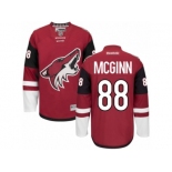 Men's Reebok Arizona Coyotes #88 Jamie McGinn Authentic Burgundy Red Home NHL Jersey